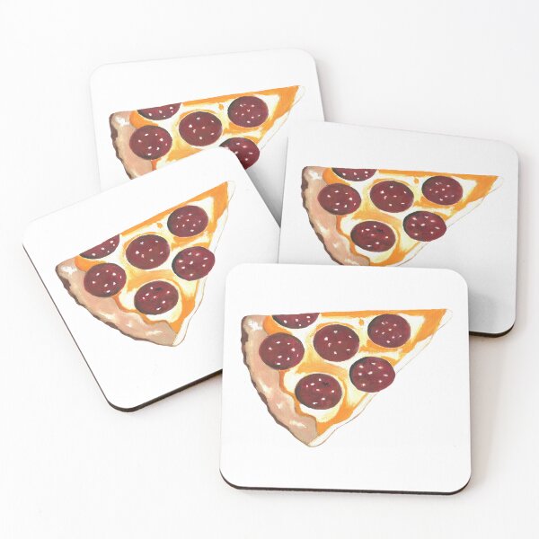 Item preview, Pepperoni Pizza Slice designed and sold by Sartoris Art.