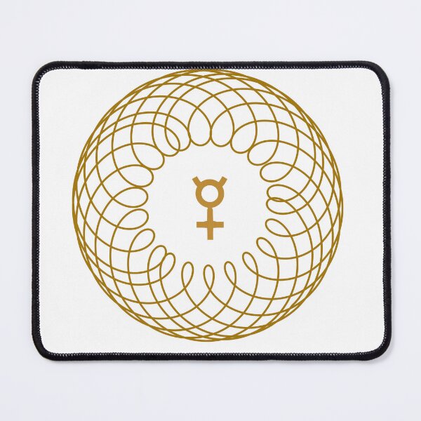 Item preview, Mercury Geocentric Orbit Mandala – Mental Clarity & Adaptability designed and sold by ZandriCarson.