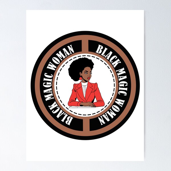Item preview, Black magic woman. A circle of inspiration. designed and sold by ElenasCorner.