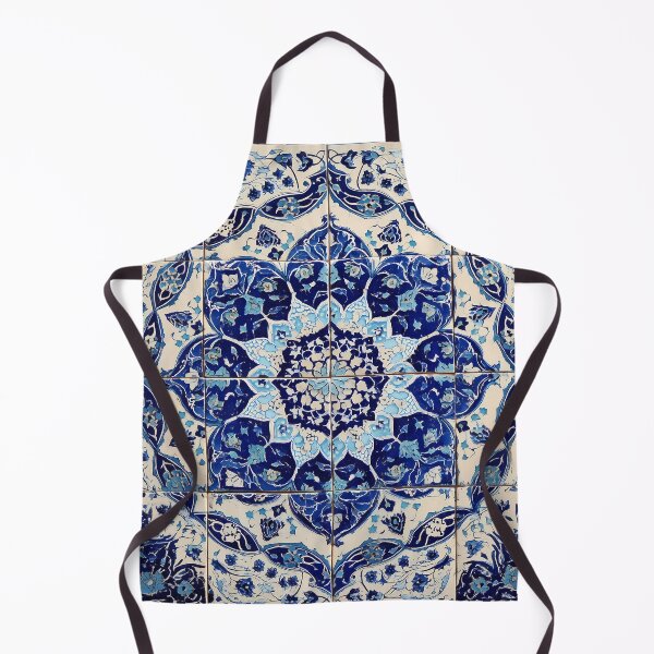 Item preview, Persian Blue Floral Tile Pattern Islamic Art Design designed and sold by anass002.