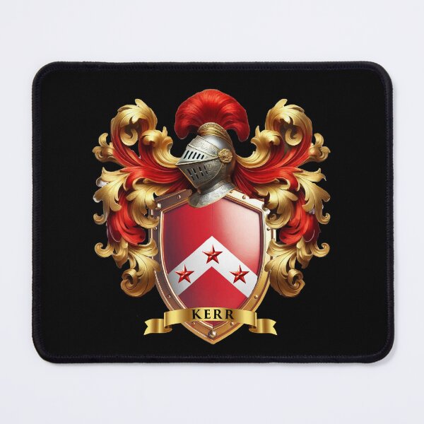 Item preview, Kerr Family Crest | Scottish Coat of Arms | Heraldry Shield Design designed and sold by Highlandkings.