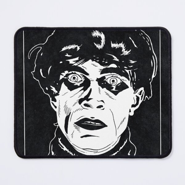 Item preview, CESARE - The Cabinet of Dr Caligari (Black and white) designed and sold by FamousWeirdosRB.