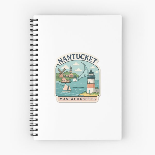 Item preview, Nantucket, MA designed and sold by GoldenHourGroove.