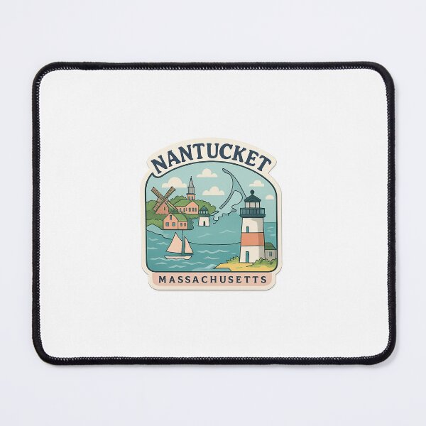 Item preview, Nantucket, MA designed and sold by GoldenHourGroove.