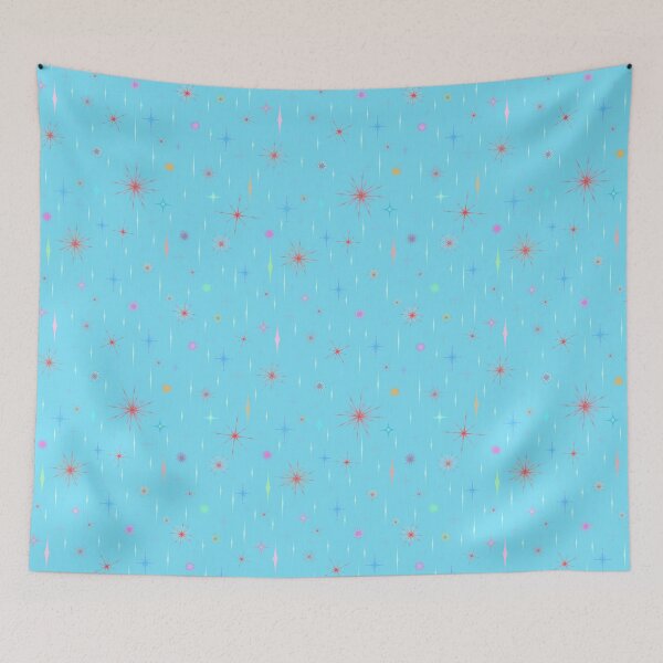 Item preview, Retro-Modern Design 3-7: Icy Blue designed and sold by SBVillard.