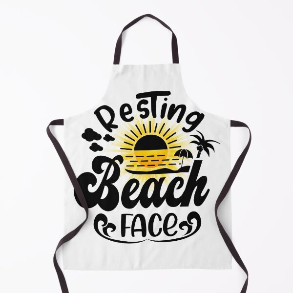 Item preview, Resting beach face designed and sold by Krazy4Keepsakes.