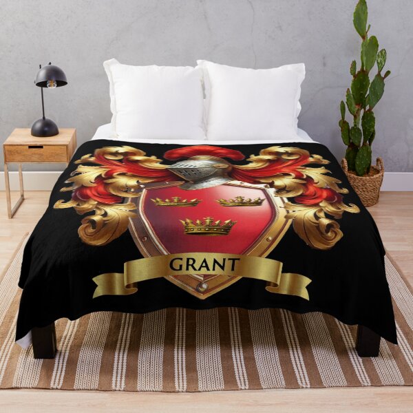 Item preview, Grant Family Crest | Coat of Arms Print | Heraldic Wall Art | Ancestry Gift designed and sold by Highlandkings.