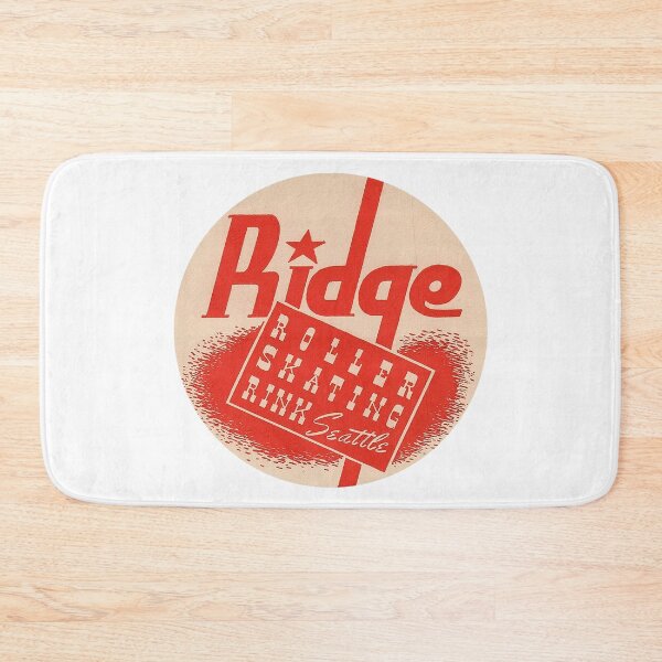Item preview, Ridge Roller Rink Seattle Washington Roller Skating Rink Sticker Decal Label Design 3 designed and sold by tislord.