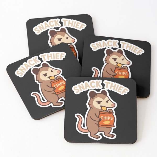 Item preview, Snack Thief – Cheeky Opossum Caught in the Act designed and sold by ALITOPRINCE.