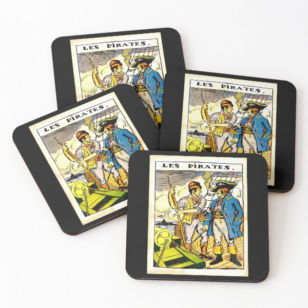 Item preview, Vintage French pirate illustration designed and sold by stevepaint.