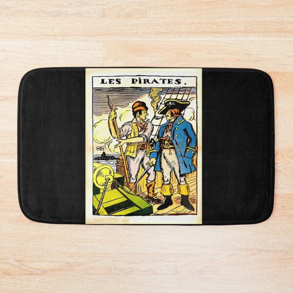 Item preview, Vintage French pirate illustration designed and sold by stevepaint.
