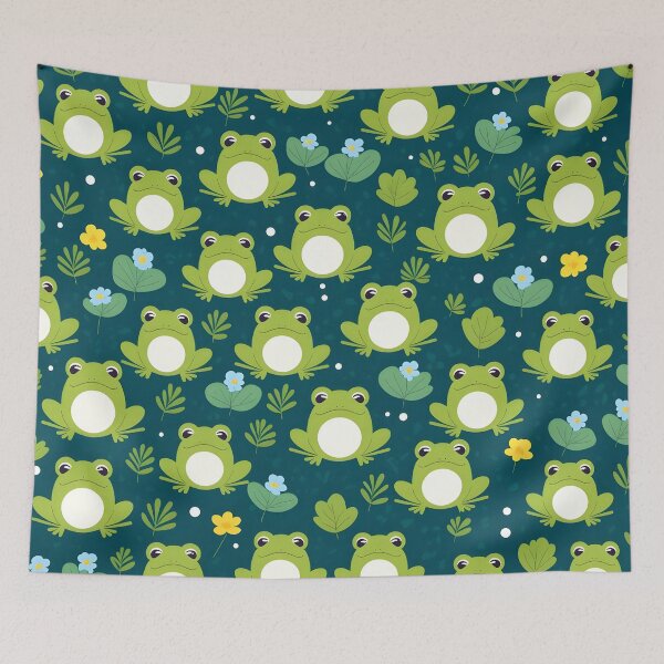 Item preview, Froggy Pattern designed and sold by Roanemermaid.