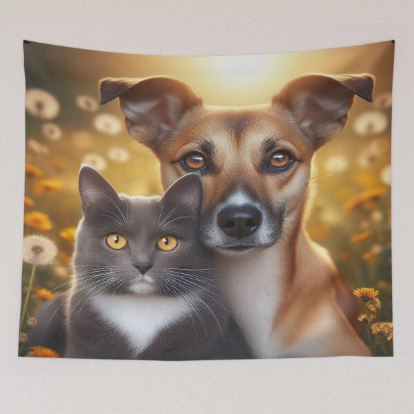 Item preview, Beautiful Cat and Dog designed and sold by connie campbell.