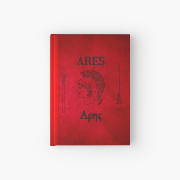 Item preview, Ares Devotional Journal – Celestial Hellenic Polytheism Notebook designed and sold by AspiringTenthMuse.