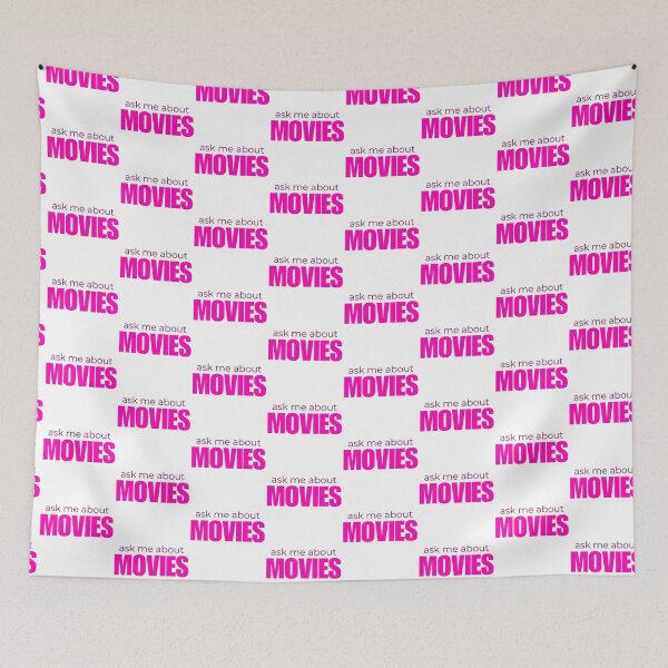 Item preview, Ask Me About Movies designed and sold by HyperfixationStation.