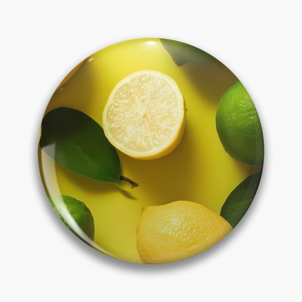 Item preview, Vibrant Lemon and Lime Pattern Fresh Citrus Fruit Design designed and sold by anass002.