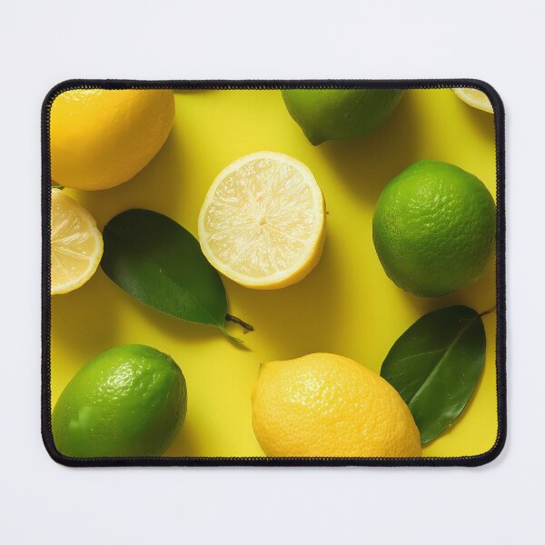 Item preview, Vibrant Lemon and Lime Pattern Fresh Citrus Fruit Design designed and sold by anass002.