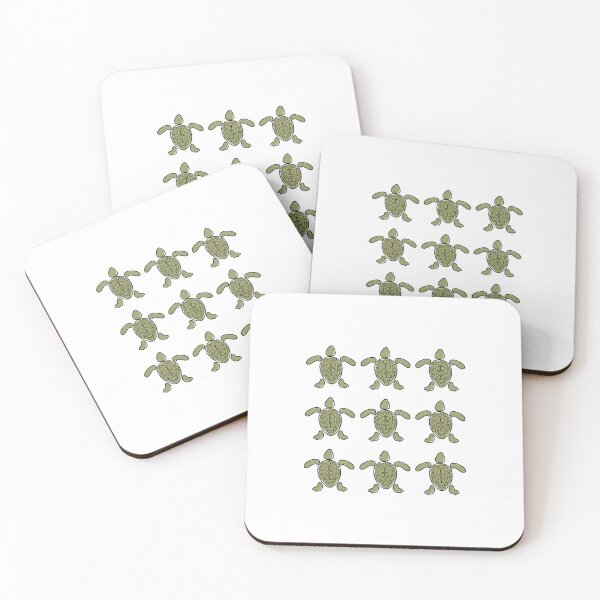 Item preview, Green cute Minimalist sea Turtle cartoon pack, turtle lover collection, save the turtles designed and sold by Minimalist Quotes and Sayings.