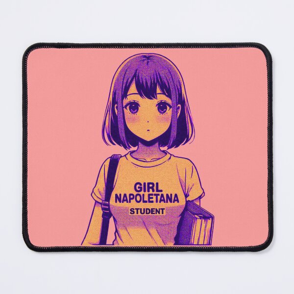 Item preview, Girl Napoletana Student – Unique Anime Design for Neapolitan Girls Abroad designed and sold by Design by Anthony .