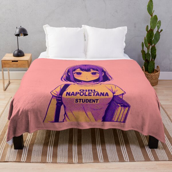 Item preview, Girl Napoletana Student – Unique Anime Design for Neapolitan Girls Abroad designed and sold by Design by Anthony .