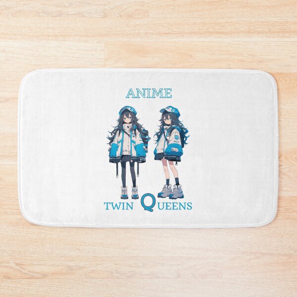 Item preview, Anime Twin Queens – Cool Manga Design for Fans designed and sold by KolbaVison.