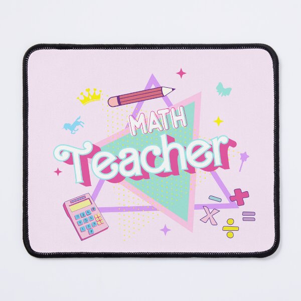 Item preview, Math Teacher designed and sold by Pink Alley Studio.