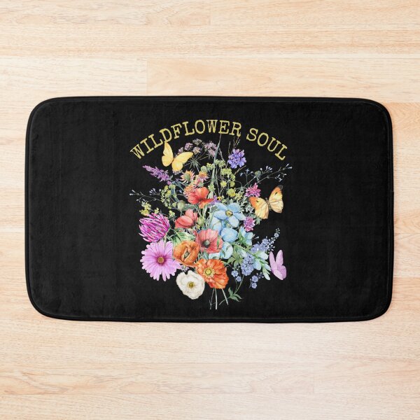 Item preview, Wildflower Soul Butterflies Pollinator Native Flowers Colorful Design designed and sold by EarthArtDesigns.