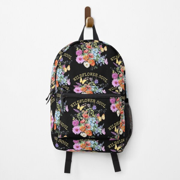 Item preview, Wildflower Soul Butterflies Pollinator Native Flowers Colorful Design designed and sold by EarthArtDesigns.