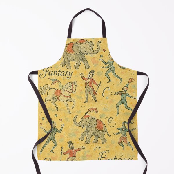 Item preview, Whimsical Vintage Circus Fantasy Art designed and sold by weirdfishes123.