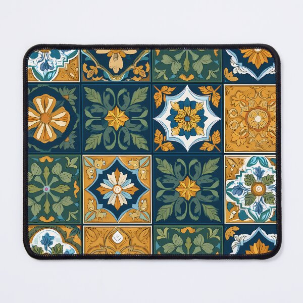 Item preview, Vintage European Tile Pattern Retro Ornamental Mosaic Design designed and sold by anass002.