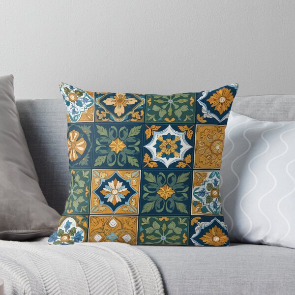 Item preview, Vintage European Tile Pattern Retro Ornamental Mosaic Design designed and sold by anass002.