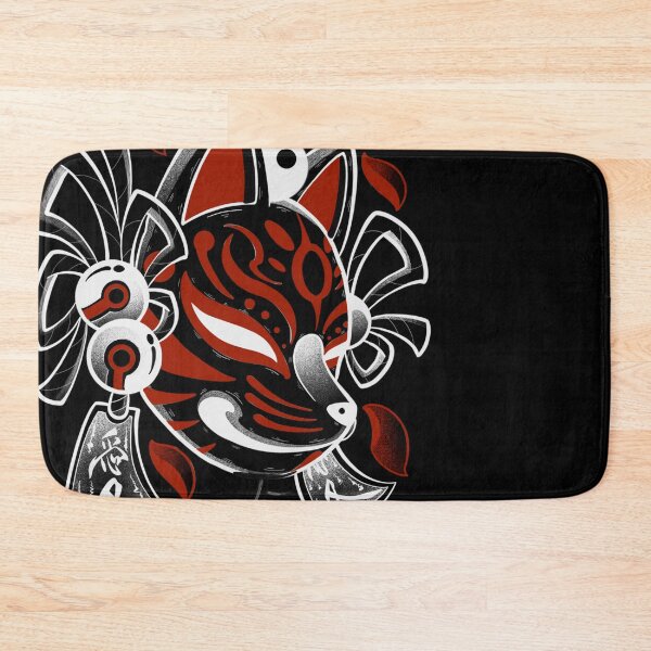 Aperçu de l'œuvre Masque de kitsune japonais 2 créée et vendue par 7Delamancha.