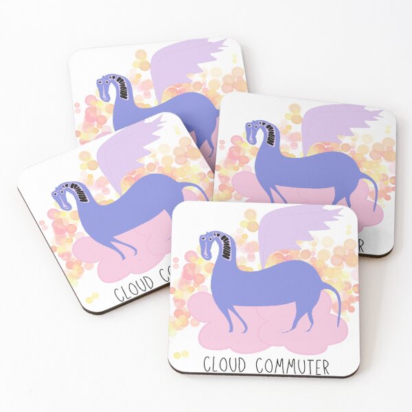 Item preview, Cloud Commuter | Fantasy Art | Kawaii 可愛い designed and sold by French Papyrus Studio.