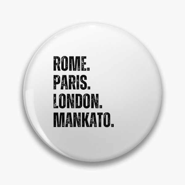 Item preview, Rome. Paris. London. Mankato. designed and sold by It's Wheelie Cool.