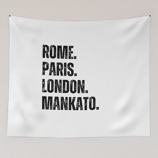 Item preview, Rome. Paris. London. Mankato. designed and sold by It's Wheelie Cool.
