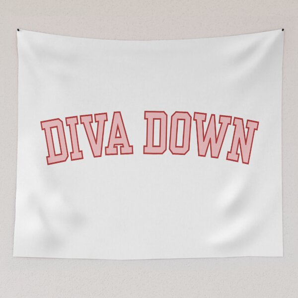 Item preview, Diva Down Quote designed and sold by Magnolia Valley Art.