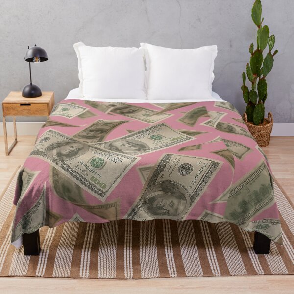 Item preview, Flying Dollar Bills Aesthetic Money Pattern designed and sold by weirdfishes123.