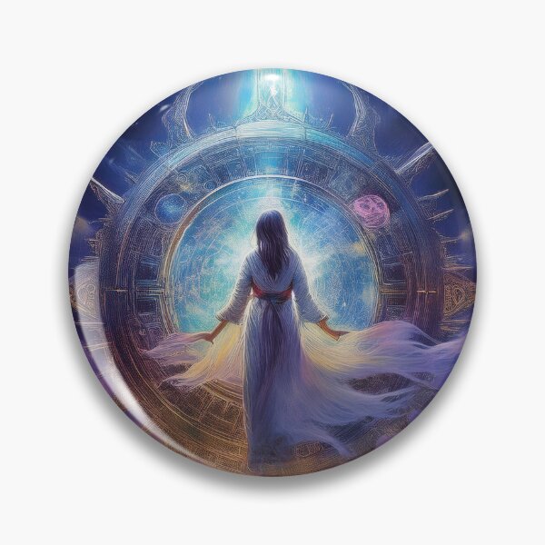Item preview, The Galactic Shaman of the Sacred Crystal designed and sold by HighestMind_888.