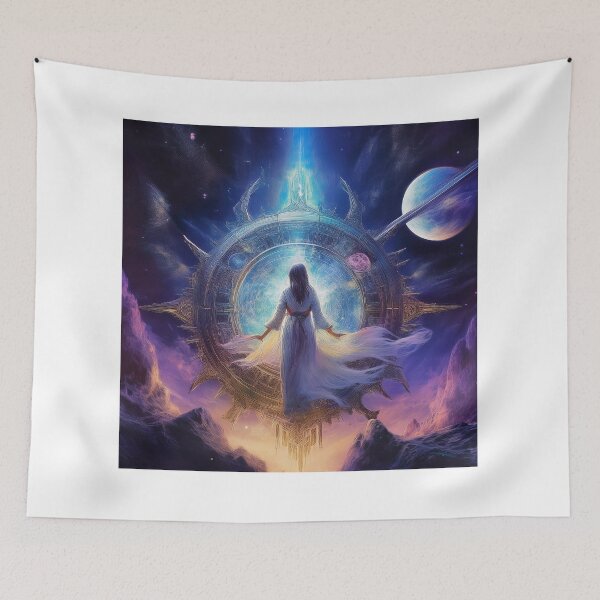 Item preview, The Galactic Shaman of the Sacred Crystal designed and sold by HighestMind_888.