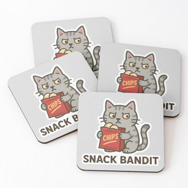 Item preview, Snack Stealing Kitty Cat designed and sold by craftDpup.