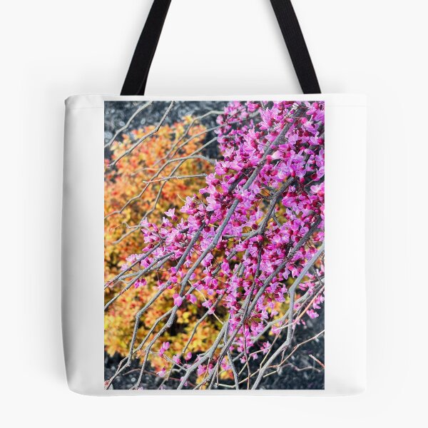 Item preview, Pink and Yellow Flowered Bushes designed and sold by Doodles & More Emporium.