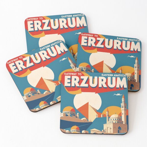 Item preview, Erzurum Turkey Vintage Travel Tourism designed and sold by TravelersGems.