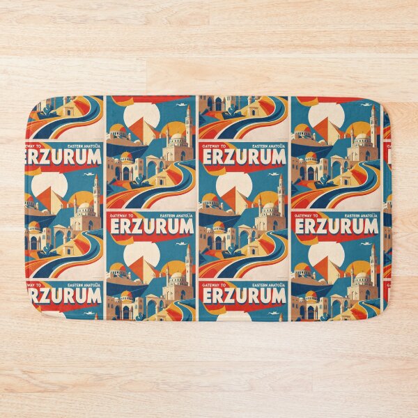 Item preview, Erzurum Turkey Vintage Travel Tourism designed and sold by TravelersGems.