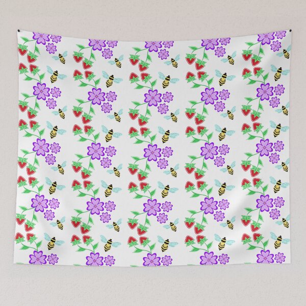 Item preview, Bee Floral designed and sold by Niibidoon.