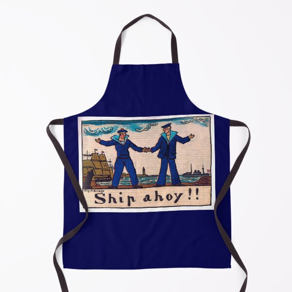 Item preview, Vintage illustration of 2 sailors designed and sold by stevepaint.
