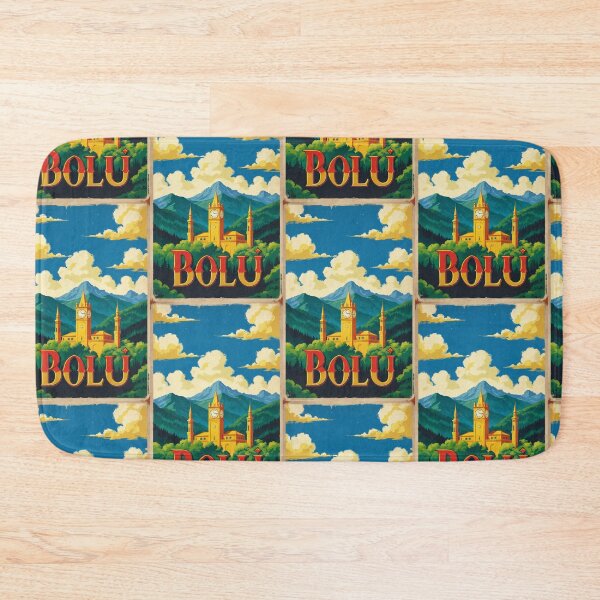 Item preview, Bolu Turkey Vintage Travel Tourism designed and sold by TravelersGems.