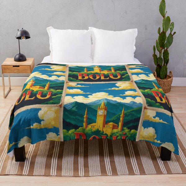 Item preview, Bolu Turkey Vintage Travel Tourism designed and sold by TravelersGems.
