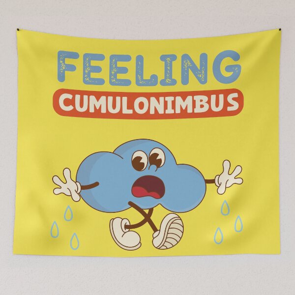 Item preview, Feeling Cumulonimbus Funny Cloud Watcher Humor designed and sold by Anniko Art Studio.