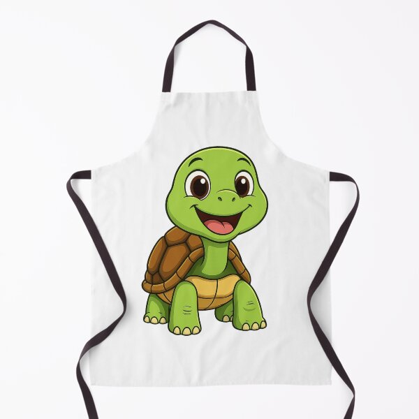Item preview, Happy Turtle Illustration designed and sold by IllustrifyArts.
