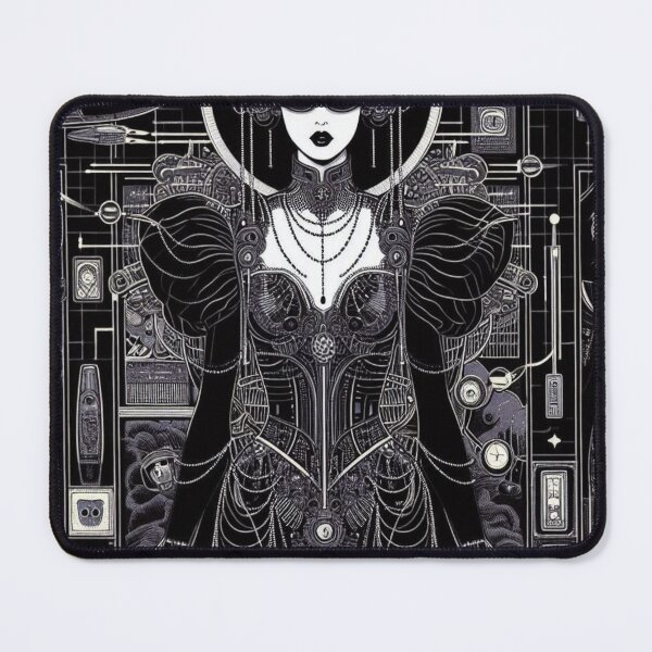 Item preview, futuristic girl designed and sold by Creativnani.